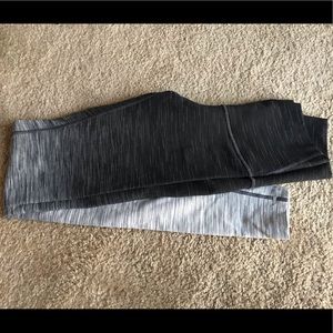 Lulu lemon ombré high waste leggings